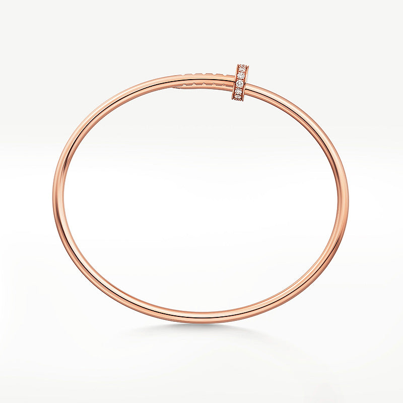 [Charm Aries Jewelry]JUSTE BRACELET 2.5MM DIAMONDS