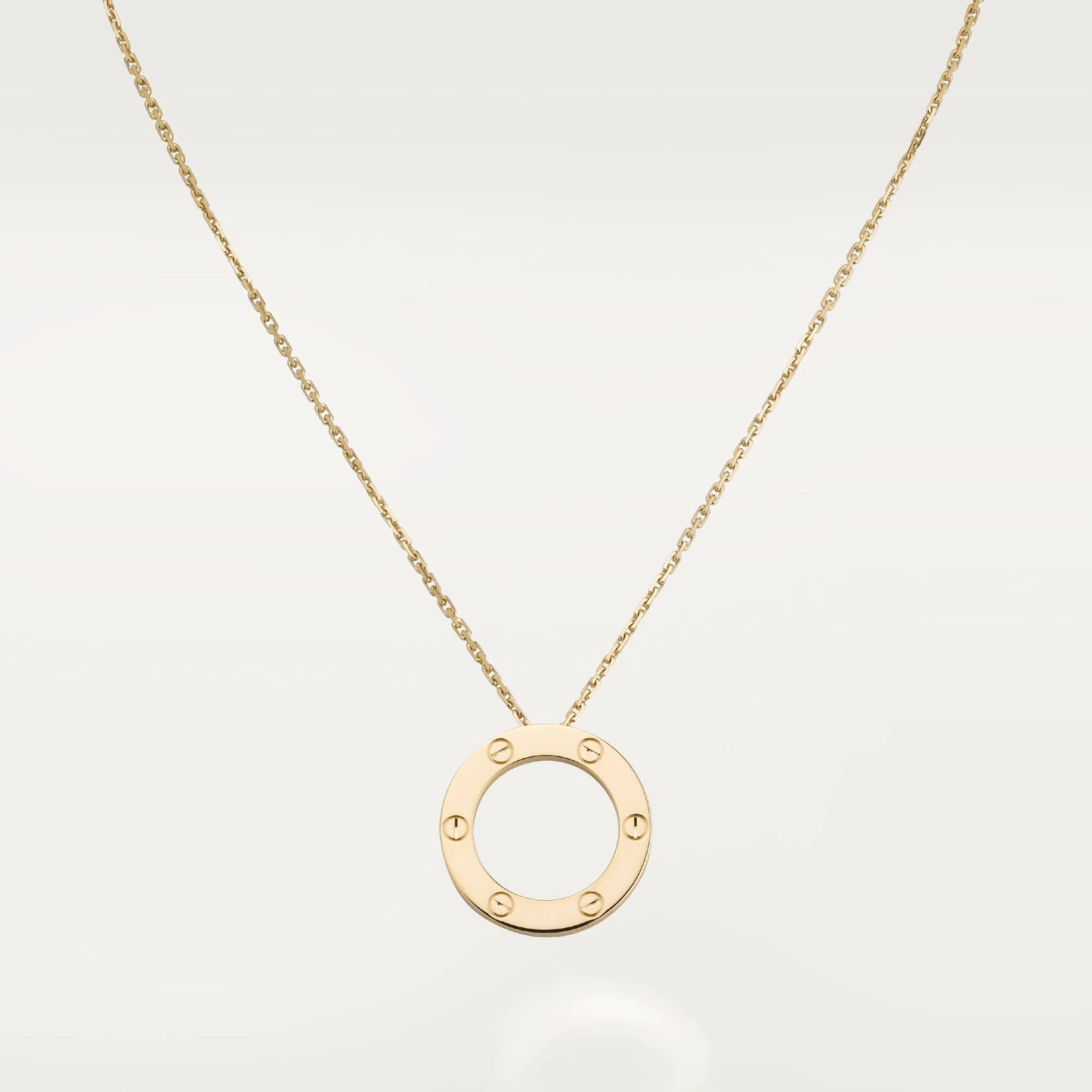 [Charm Aries Jewelry]LOVE NECKLACE 16MM
