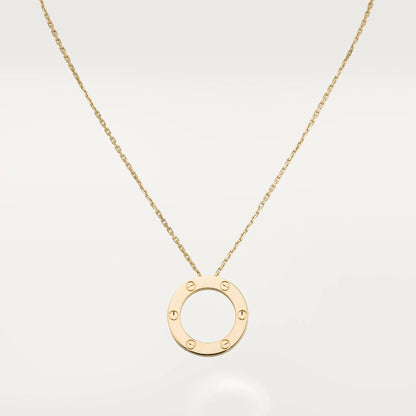 [Charm Aries Jewelry]LOVE NECKLACE 16MM