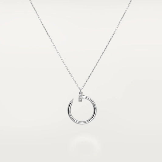 [Charm Aries Jewelry]JUSTE NECKLACE SILVER