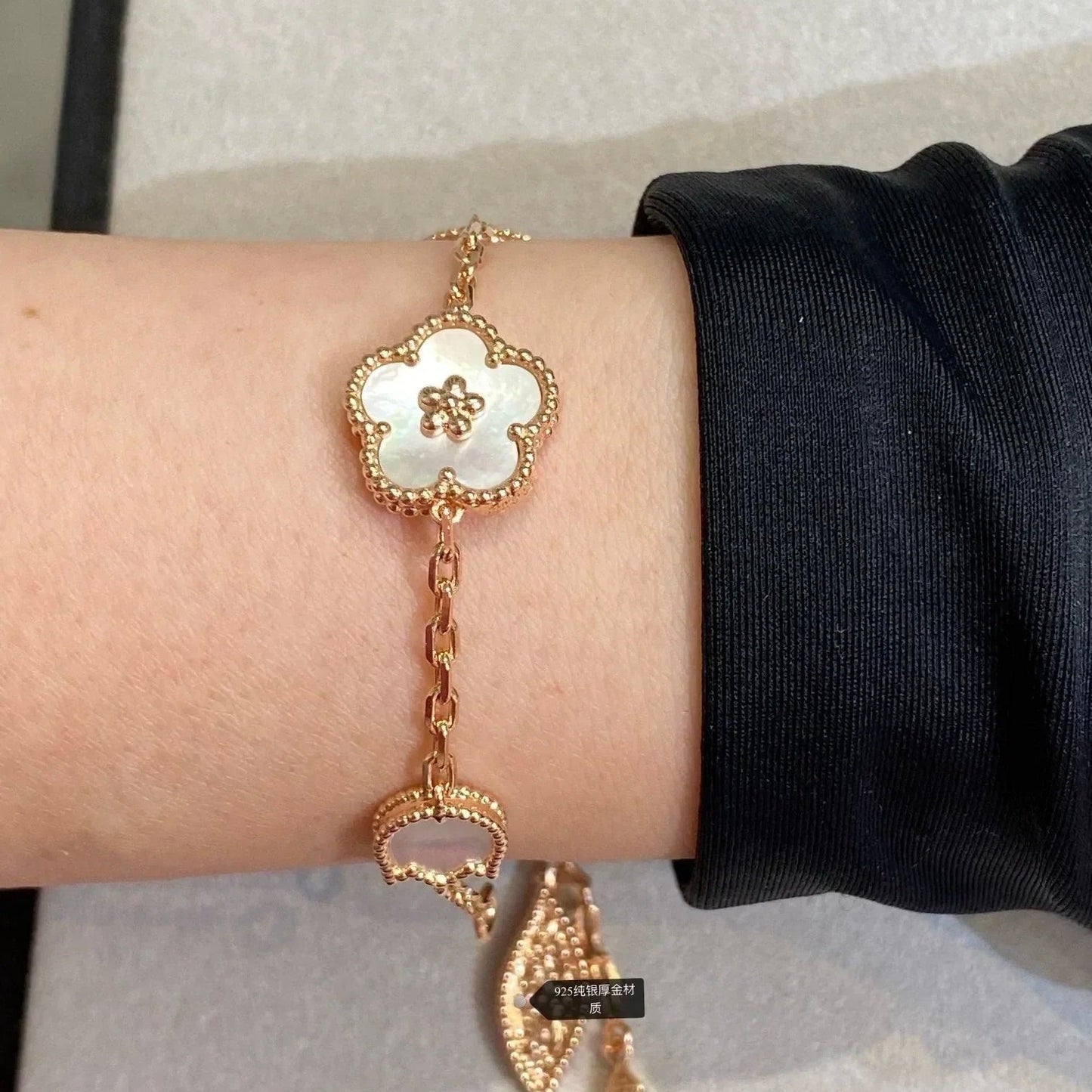 [Charm Aries Jewelry]LUCKY SPRING 5 MOTIF BRACELET