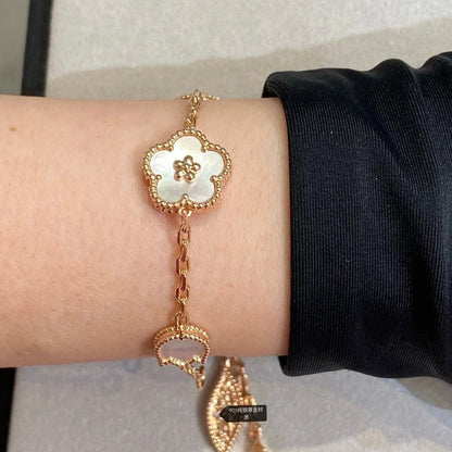 [Charm Aries Jewelry]LUCKY SPRING 5 MOTIF BRACELET