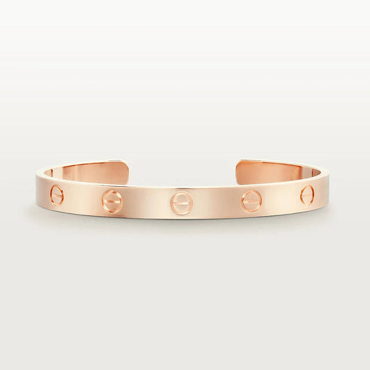[Charm Aries Jewelry]LOVE BRACELET 6.1MM OPEN CUFF
