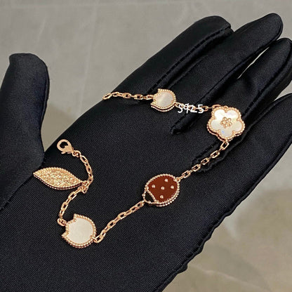 [Charm Aries Jewelry]LUCKY SPRING 5 MOTIF BRACELET