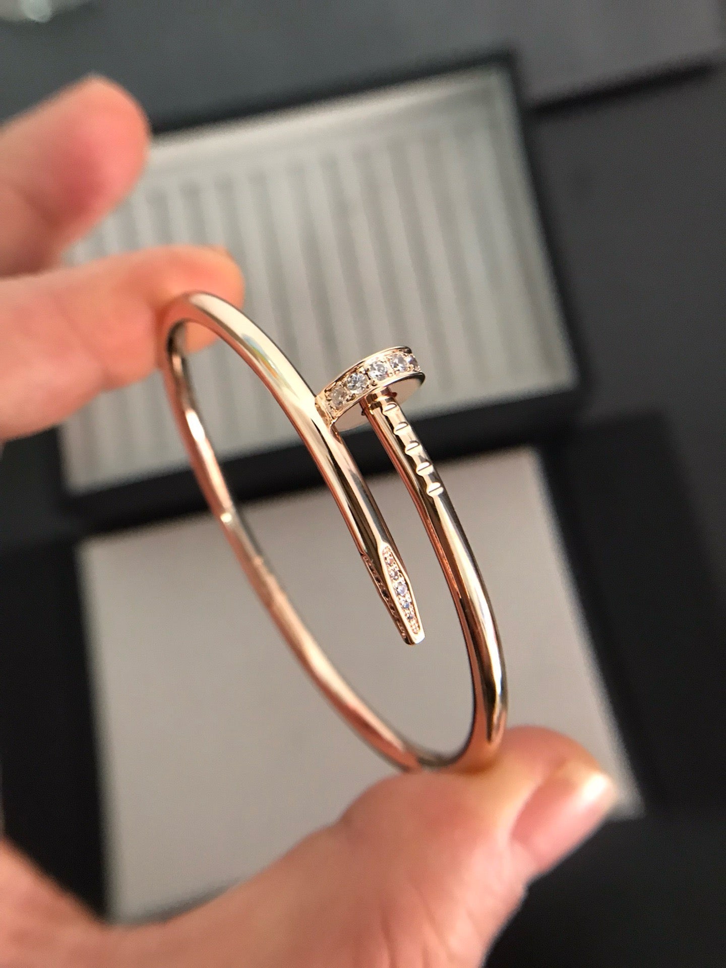 [Charm Aries Jewelry]JUSTE BRACELET 3.5MM DIAMONDS