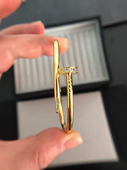 [Charm Aries Jewelry]JUSTE BRACELET 3.5MM DIAMONDS