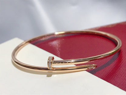 [Charm Aries Jewelry]JUSTE BRACELET 2.5MM DIAMONDS