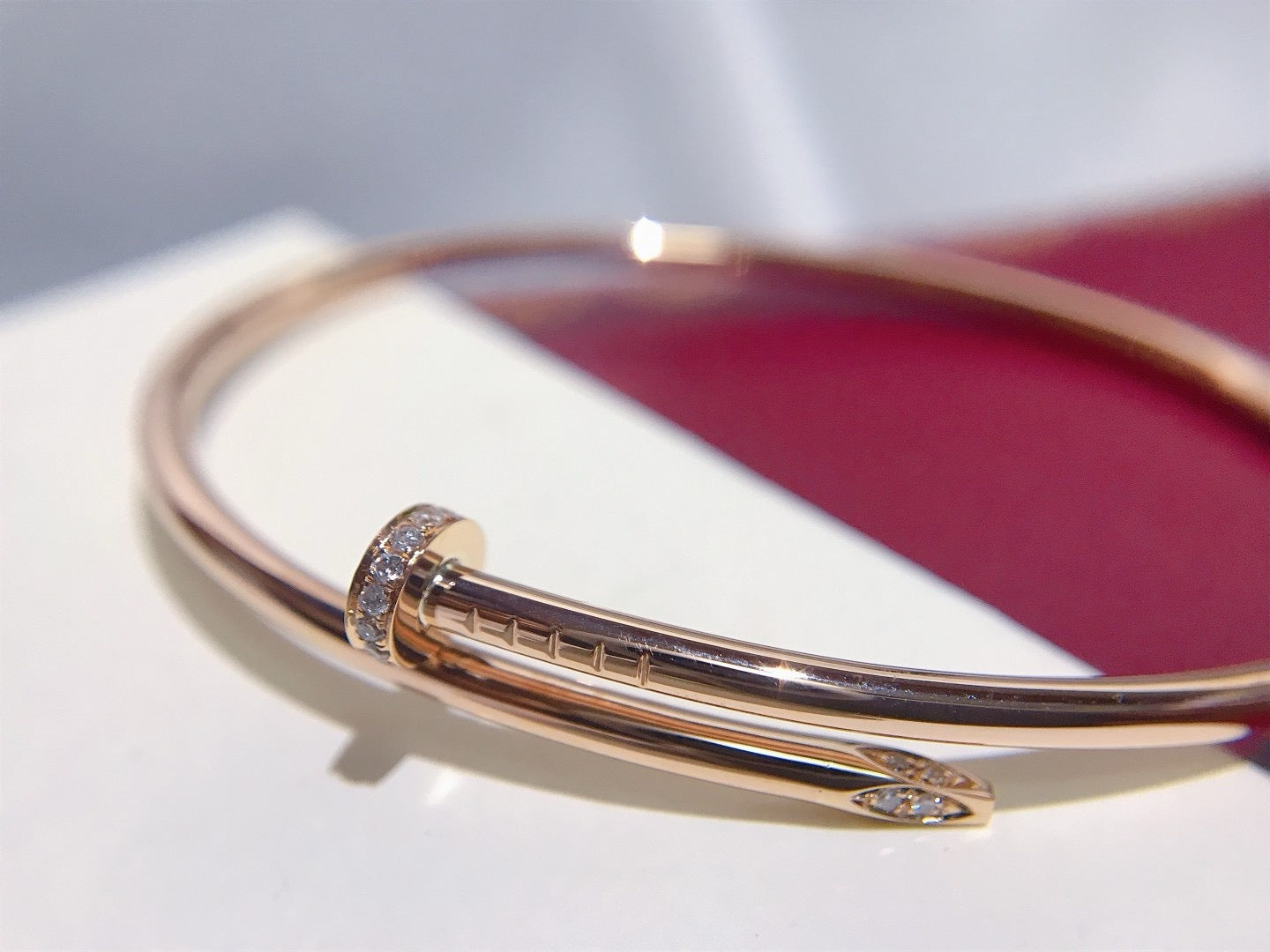 [Charm Aries Jewelry]JUSTE BRACELET 2.5MM DIAMONDS