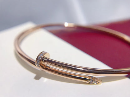 [Charm Aries Jewelry]JUSTE BRACELET 2.5MM DIAMONDS