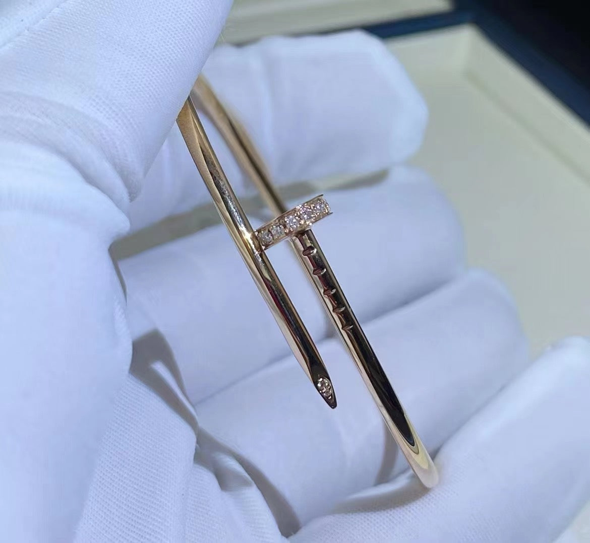 [Charm Aries Jewelry]JUSTE BRACELET 2.5MM DIAMONDS