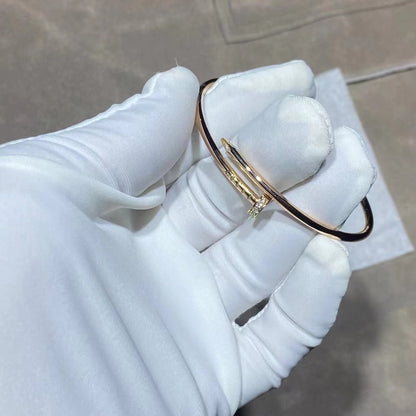 [Charm Aries Jewelry]JUSTE BRACELET 2.5MM DIAMONDS