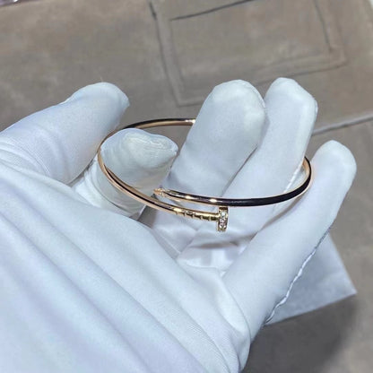 [Charm Aries Jewelry]JUSTE BRACELET 2.5MM DIAMONDS