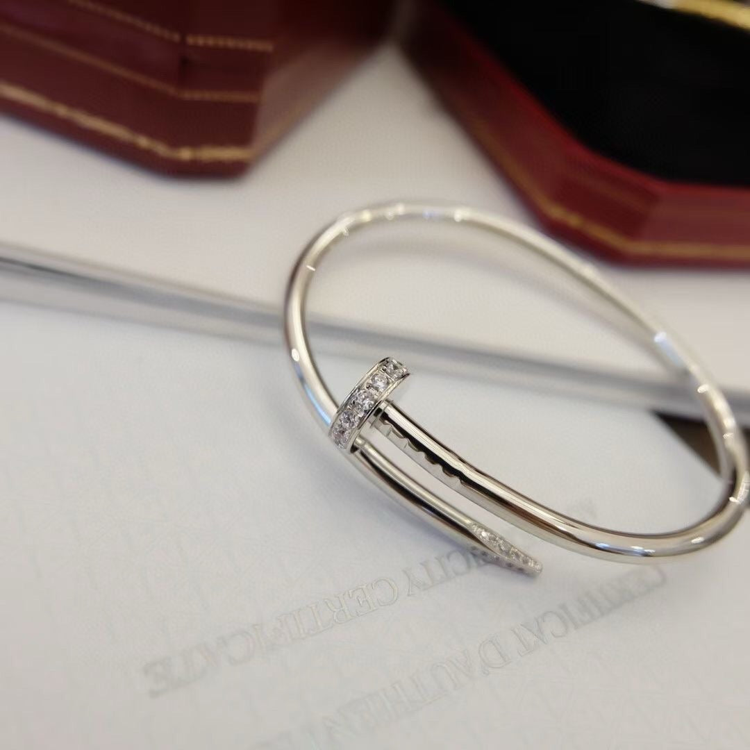 [Charm Aries Jewelry]JUSTE BRACELET 3.5MM DIAMONDS
