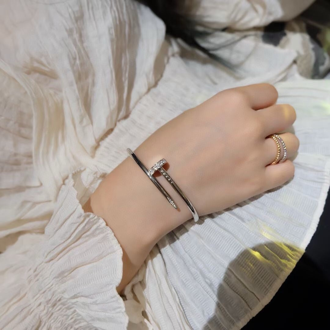 [Charm Aries Jewelry]JUSTE BRACELET 3.5MM DIAMONDS