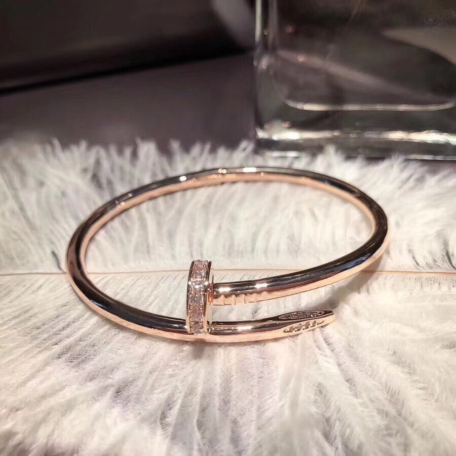 [Charm Aries Jewelry]JUSTE BRACELET 3.5MM DIAMONDS