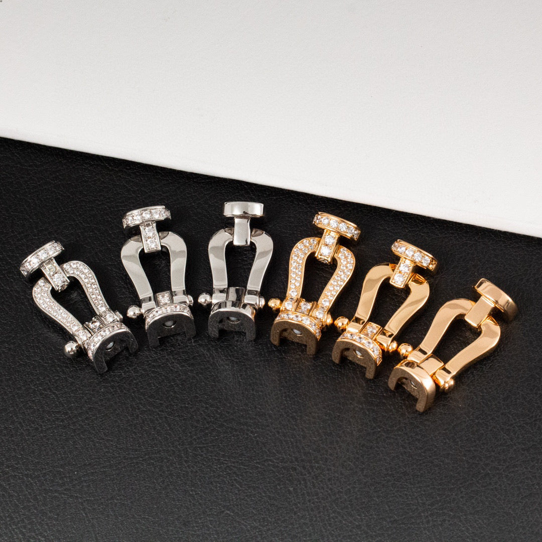 [Charm Aries Jewelry]FORCE LARGE HORSESHOE NO DIAMOND BRACELET SILVER
