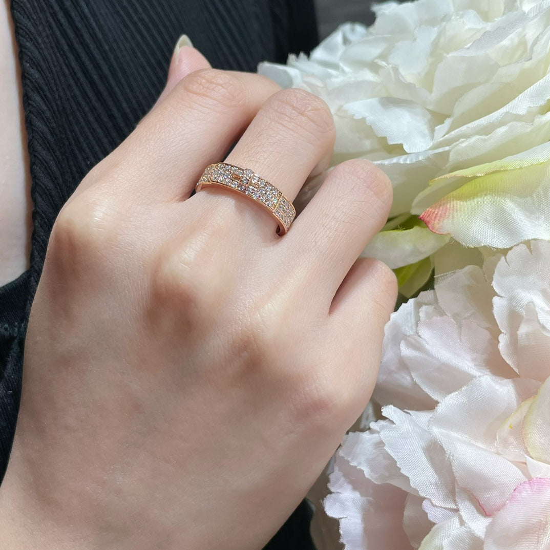 [Charm Aries Jewelry]KELLY PINK GOLD DIAMOND RING