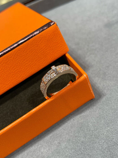 [Charm Aries Jewelry]KELLY PINK GOLD DIAMOND RING