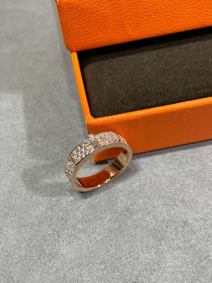 [Charm Aries Jewelry]KELLY PINK GOLD DIAMOND RING
