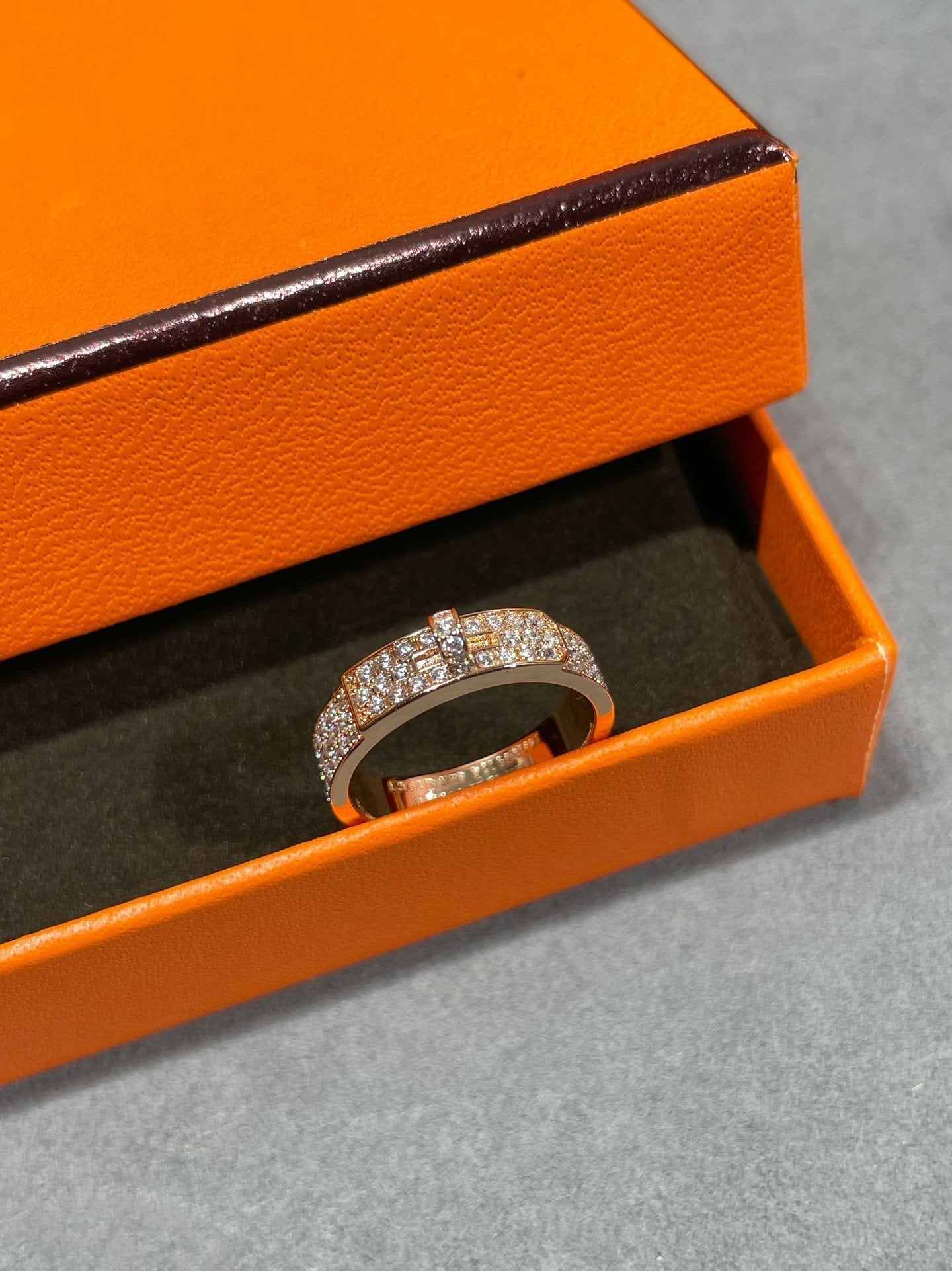 [Charm Aries Jewelry]KELLY PINK GOLD DIAMOND RING