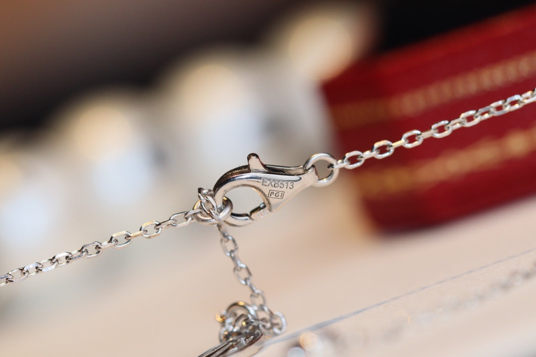 [Charm Aries Jewelry]DAMOUR DIAMOND NECKLACE