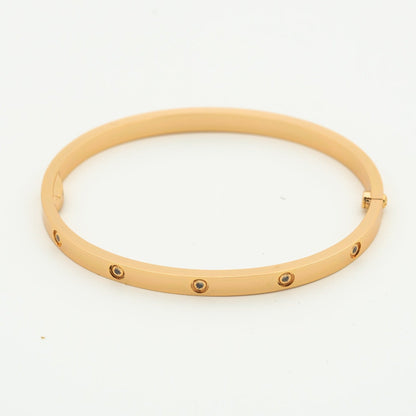 [Charm Aries Jewelry]LOVE BRACELET 3.65MM 10 DIAMONDS