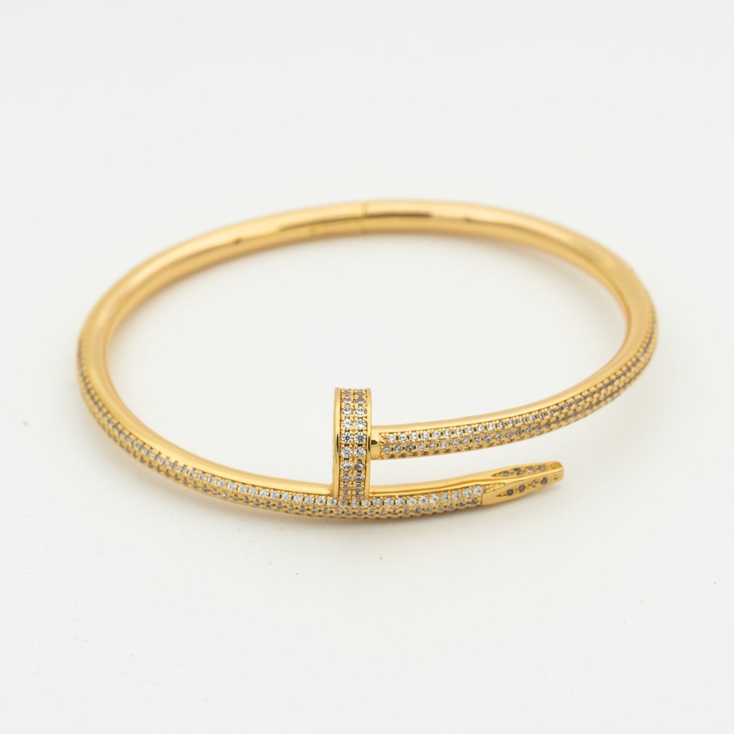 [Charm Aries Jewelry]JUSTE BRACELET 3.5MM ALL DIAMONDS