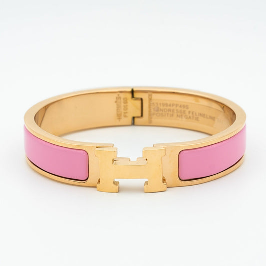 [Charm Aries Jewelry]H PINK BRACELET