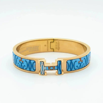 [Charm Aries Jewelry]H BRACELET BLUE MULTICOLOR