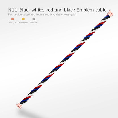 [Charm Aries Jewelry]FORCE SERIES BRACELET CABLES 50 CHOICES (DIY SELECTION)