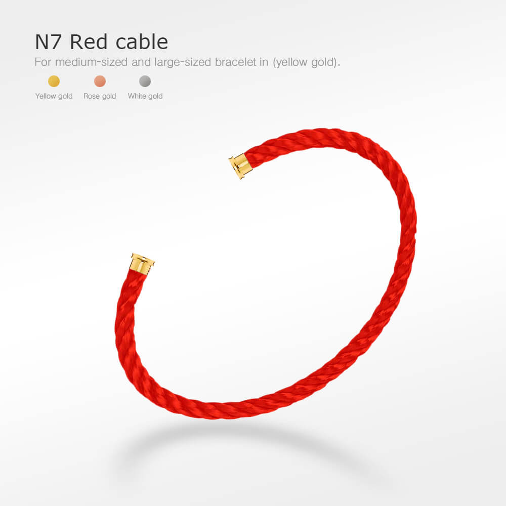 [Charm Aries Jewelry]FORCE SERIES BRACELET CABLES 50 CHOICES (DIY SELECTION)