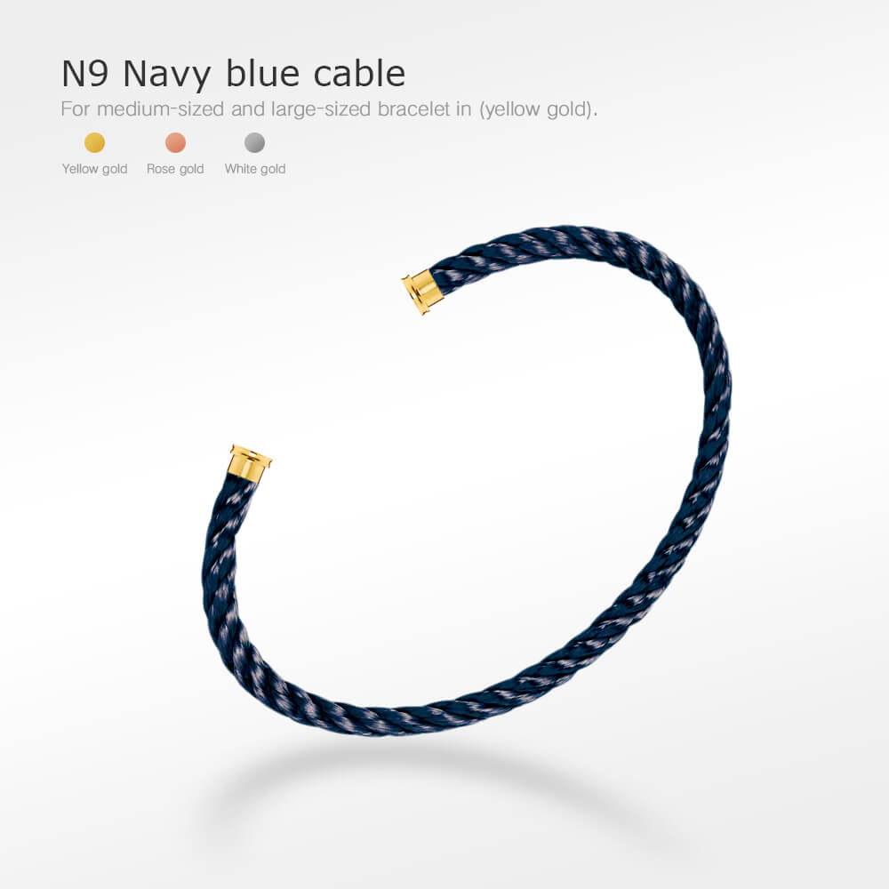 [Charm Aries Jewelry]FORCE SERIES BRACELET CABLES 50 CHOICES (DIY SELECTION)