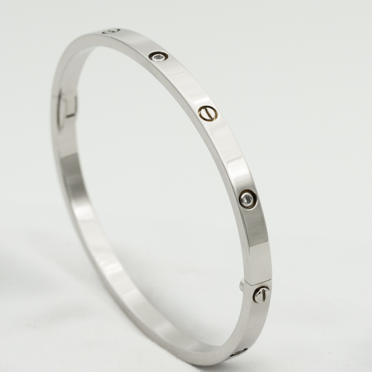 [Charm Aries Jewelry]LOVE BRACELET 3.65MM 6 DIAMONDS