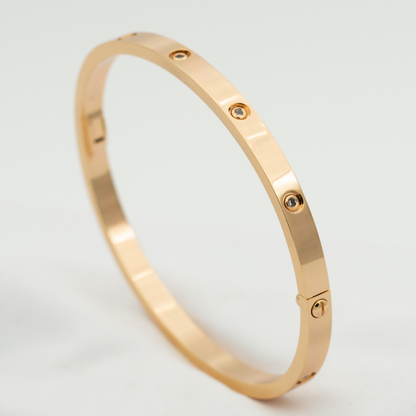 [Charm Aries Jewelry]LOVE BRACELET 3.65MM 10 DIAMONDS