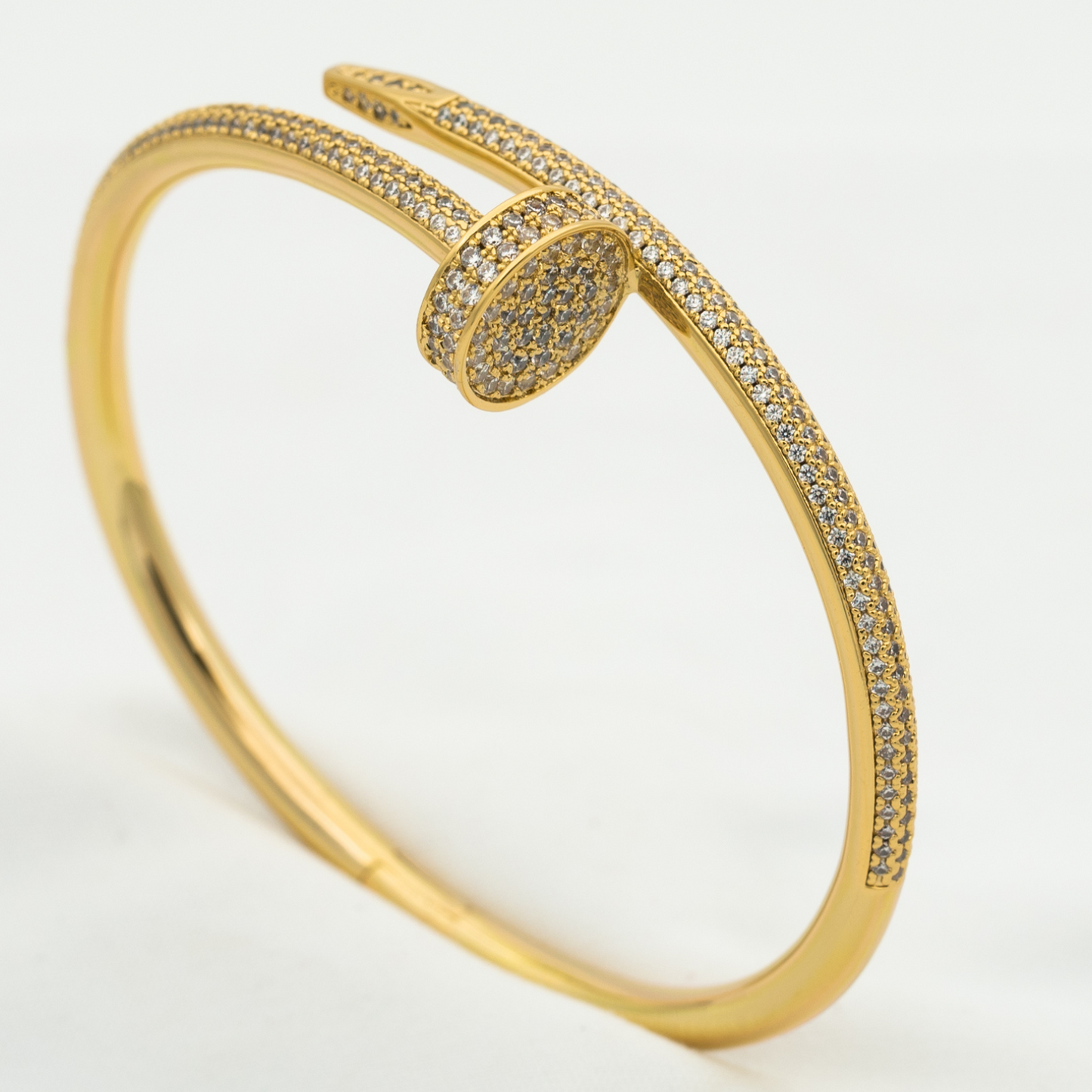[Charm Aries Jewelry]JUSTE BRACELET 3.5MM ALL DIAMONDS