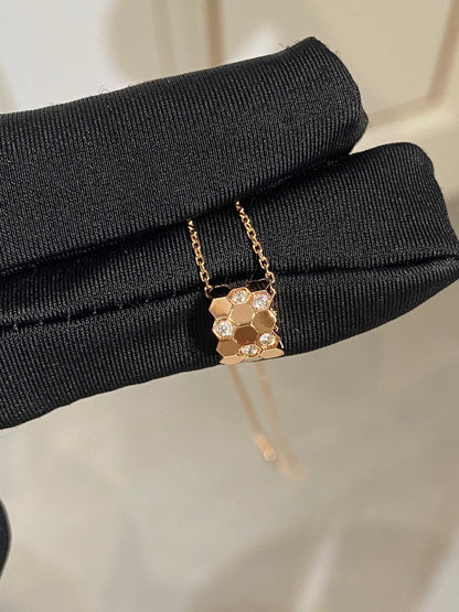 [Charm Aries Jewelry]BEE LOVE DIAMOND NECKLACE