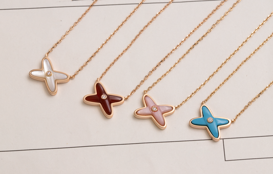 [Charm Aries Jewelry]JEUX DE NECKLACE 1 DIAMOND