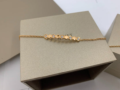 [Charm Aries Jewelry]BEE LOVE BRACELET DIAMOND