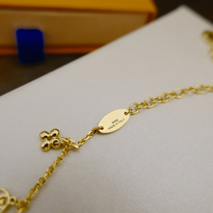 [Charm Aries Jewelry]BLOOMING SUPPLE NECKLACE BRASS