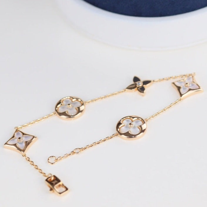 [Charm Aries Jewelry]LEAF CLOVER BRACELET