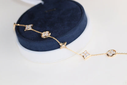 [Charm Aries Jewelry]LEAF CLOVER BRACELET