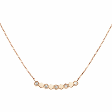 [Charm Aries Jewelry]BEE MY LOVE DIAMOND NECKLACE