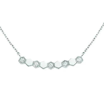 [Charm Aries Jewelry]BEE LOVE NECKLACE DIAMOND