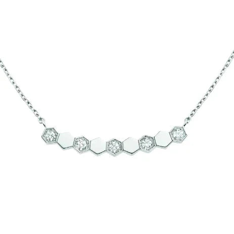 [Charm Aries Jewelry]BEE LOVE NECKLACE DIAMOND
