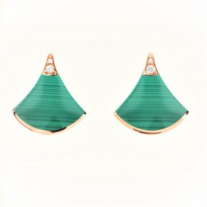 [Charm Aries Jewelry]DIVAS DREAM EARRINGS PINK GOLD