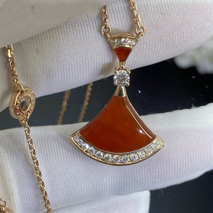 [Charm Aries Jewelry]DREAM NECKLACE CARNELIAN DIAMOND
