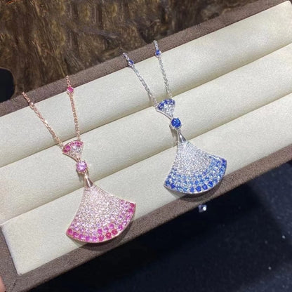[Charm Aries Jewelry]DREAM NECKLACE AGATE SILVER DIAMOND
