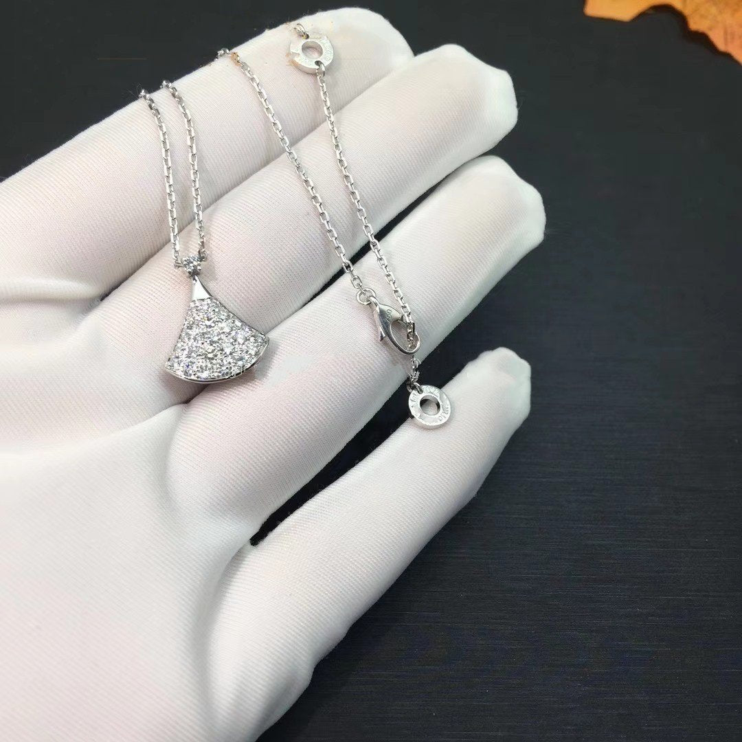 [Charm Aries Jewelry]DREAM NECKLACE SILVER DIAMOND