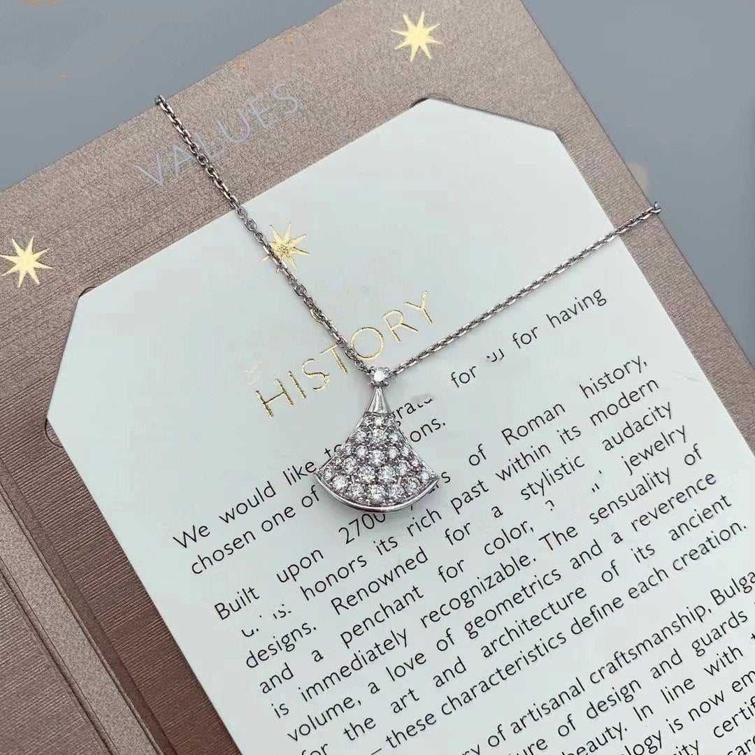 [Charm Aries Jewelry]DREAM NECKLACE SILVER DIAMOND