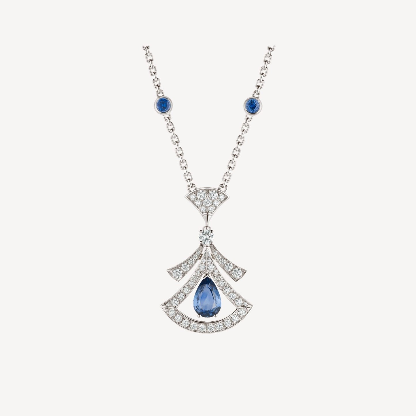 [Charm Aries Jewelry]DREAM NECKLACE AGATE DIAMOND SILVER